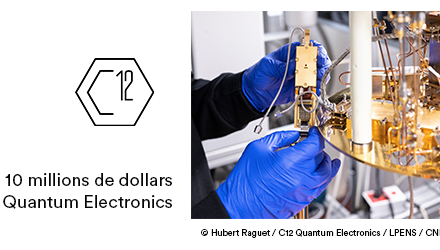 10 millions de dollars pour C12 Quantum Electronics