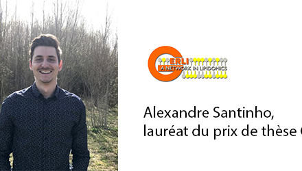 Alexandre Santinho, lauréat du prix de thèse GERLI 2022 (Groupe d’Etude et de Recherche en Lipidomique)