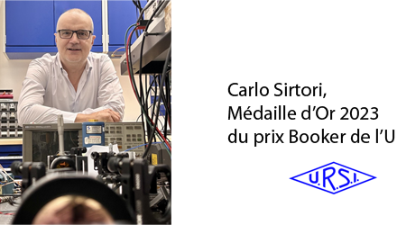 Carlo Sirtori, lauréat de la médaille d’or du prix Booker 2023 de l’URSI