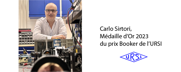 Carlo Sirtori, lauréat de la médaille d’or du prix Booker 2023 de l’URSI