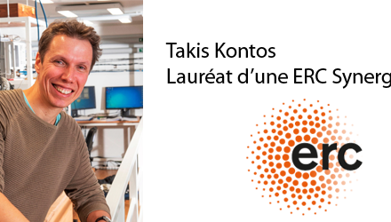 Takis Kontos, lauréat d’une ERC Synergy 2023