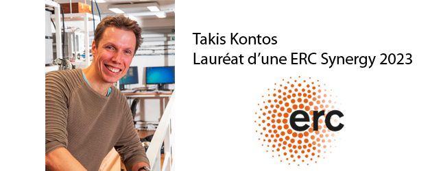 Takis Kontos, lauréat d’une ERC Synergy 2023