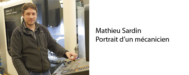 Collection « Portraits de personnels » : Mathieu Sardin, mécanicien au LPENS